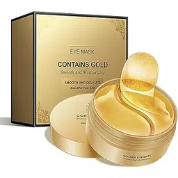 Under Eye Patches - 60 Pcs - 24K Gold Eyes Mask- Puffy Eye & Dark Circles Treatments,Reduce Under Eye Bags and Smooth Wrinkles, Skin Care Pads | Hydrogel Patch Mask Eyes Treatment for Dryness Relief.-picture-33