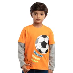 UNDER FOURTEEN ONLY Boys 1Graphic Printed Pockets T-shirt-picture-12