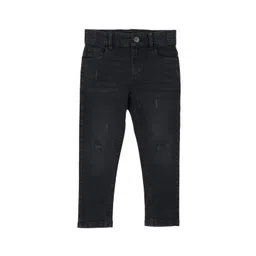 UNDER FOURTEEN ONLY Boys Cotton Slim Fit Mid-Rise Jeans-picture-16
