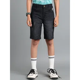 UNDER FOURTEEN ONLY Boys Mid-Rise Denim Shorts-picture-47