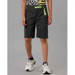 under fourteen only Boys Regular Fit Mid Rise Shorts-picture-14