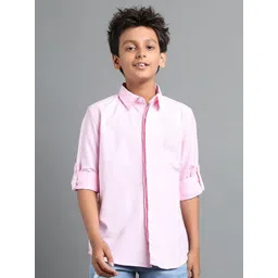 UNDER FOURTEEN ONLY Boys Relaxed Casual Shirt-picture-10