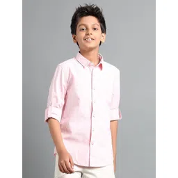UNDER FOURTEEN ONLY Boys Relaxed Casual Shirt-picture-21