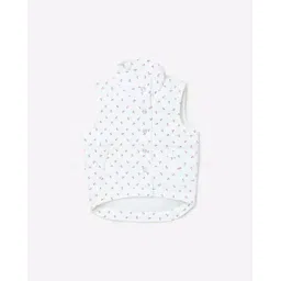 under fourteen only Floral Print Gilet with Insert Pockets-picture-48