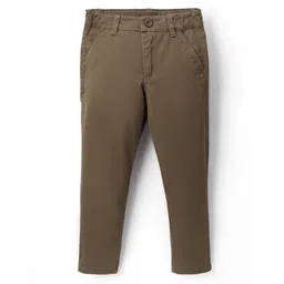 Under Fourteen Only Solid Trouser - Olive Green-picture-13