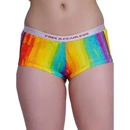 under the sun Women's Pride Collection I Boy Shorts Panties in Micro Modal | Seamless Boy Shorts Panties for Women | Stylish, Full Coverage Innerwear I Comfort Flex-Pro Tech-picture-14