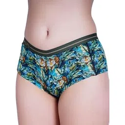 under the sun Women's Tropical Tease Collection I Boy Shorts Panties in Premium Bamboo | Seamless Boy Shorts Panties for Women | Stylish, Full Coverage Innerwear IComfort Flex-Pro Tech-picture-11