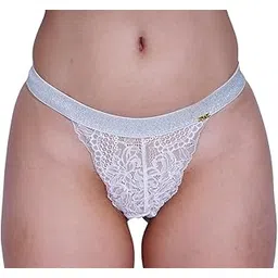 under the sun Women’s Thong Panties | Lace Artistry Collection | Sexy Low Rise Thong Underwear | Soft, No Show, Anti-Odour & Anti-Bacterial image 1