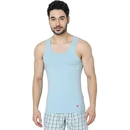 by Spykar Men Premium LT Blue Vest-image-14