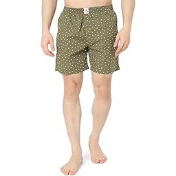 underjeans by Spykar Men Premium Olive Boxers image 1