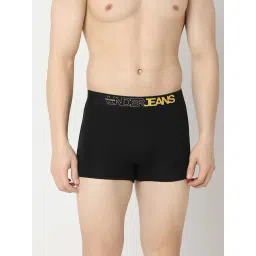 Underjeans By Spykar Assorted Cotton Regular Fit Trunks - Set Of 2-picture-33