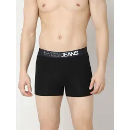 Underjeans By Spykar Assorted Cotton Regular Fit Trunks - Set Of 2-picture-40