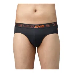 UnderJeans by Spykar Black Briefs-picture-24