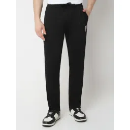 Underjeans By Spykar Black Polyester Printed Trackpants-picture-44