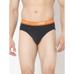 UnderJeans by Spykar Dark Navy Regular Fit Briefs-image-14