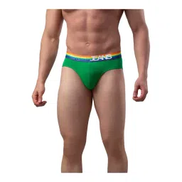 UnderJeans by Spykar Green Briefs-picture-43