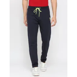 UnderJeans by Spykar Navy Regular Fit Trackpants-picture-36