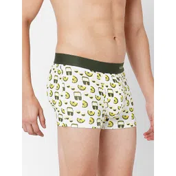 UnderJeans by Spykar Pack Of 2 Mid Rise Trunks image 3