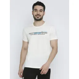 UnderJeans by Spykar White Regular Fit Printed T-Shirt-picture-28