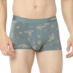 underjeans by Spykar Men Super Premium Bonded Elastic MD. Blue Trunk-picture-23