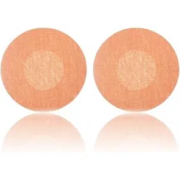 underneat Set of 5 Adhesive Stick On Reusable Adhesive Invisible Nipple Cover Petal Pasties Tape, Beige-picture-21