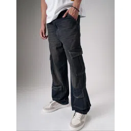 Underrated Club Men Baggy Fit Mid-Rise Stretchable Jeans-picture-25