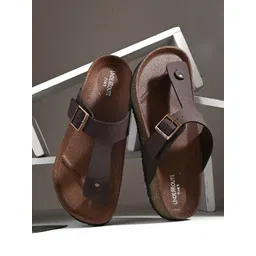 UNDERROUTE Men Open Toe Comfort Sandals With Buckle Detail-picture-10