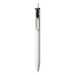 UNI Uniball ONE UMN S 0.7 mm White Body Black Ink Gel Pen (Pack of 10 Pcs)-picture-40
