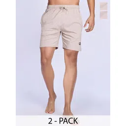 Unibro Men Pack Of 2 Mid-Rise Shorts-picture-10