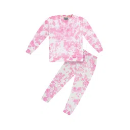 UNICORNS Printed Round Neck Nightsuits-picture-32