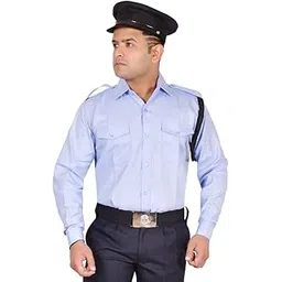 uniform creator house Security Dress for Men | Security Guard Uniform Shirt for Men in Cotton Blend with Epaulettes & Pockets-picture-22