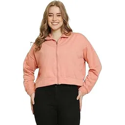 UNIGLAM Stylish Trendy Crop Jacket for Women and Girls | PLUS SIZE | 3XL - 10XL | (11 colours)-picture-10