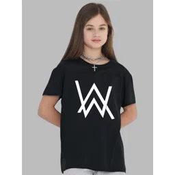 Uniplanet store Girls Typography Printed T-shirt-picture-20