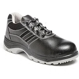 unistar Men's Leather Safety Shoe Non-Slip for Industrial Work Boot Waterproof Steel Toe Footwear Indestructible Construction Slip Resistant Shoes (Black)-picture-23