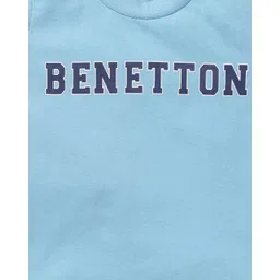 united colors of benetton Brand Print Round-Neck T-shirt image 3