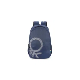 united colors of benetton fashion United Colors of Benetton Calypso 28.512L Polyester Laptop Backpack for Unisex-Navy (M)-picture-25