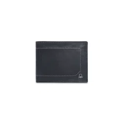 united colors of benetton fashion United Colors of Benetton Men Galway Black Bi-Fold Leather Wallet-picture-23
