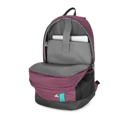 united colors of benetton Men 18" Typographic Print Laptop Backpack with Bottle Holder image 4