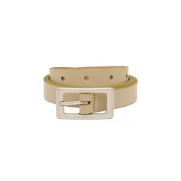 United Colors of Benetton Beige Luna Loop Leather Casual Belt-picture-21