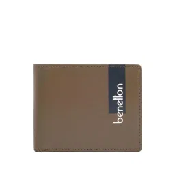 United Colors of Benetton Benzo Olive Casual Leather Bi-Fold Wallet for Men-picture-29