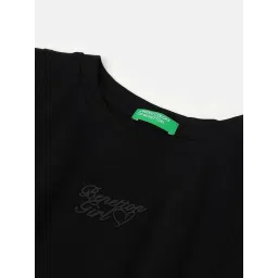 United Colors Of Benetton Black Modern Fit Top image 3
