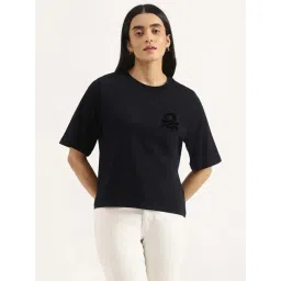 United Colors of Benetton Black Plain T-Shirt-picture-11