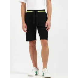 United Colors Of Benetton Black Regular Fit Shorts-picture-10