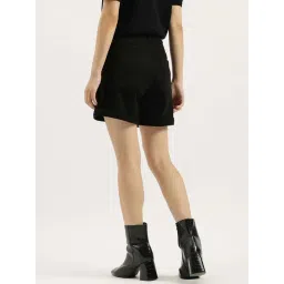 United Colors Of Benetton Black Regular Fit Shorts image 2