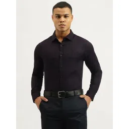 United Colors Of Benetton Black Regular Fit Texture Shirt-picture-33