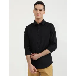 United Colors Of Benetton Black Slim Fit Shirt-picture-30