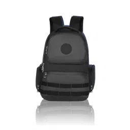United Colors of Benetton Black Stealth Laptop Backpack-picture-10