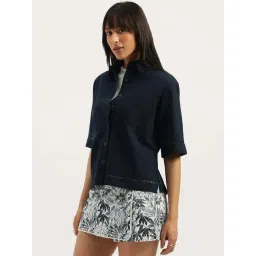 United Colors of Benetton Blue Casual Shirt-picture-36