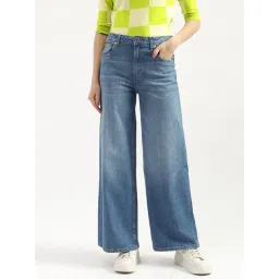 United Colors of Benetton Blue Regular Fit High Rise Jeans-picture-40