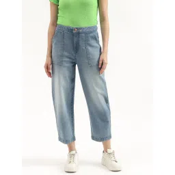 United Colors of Benetton Blue Regular Fit High Rise Jeans-picture-42